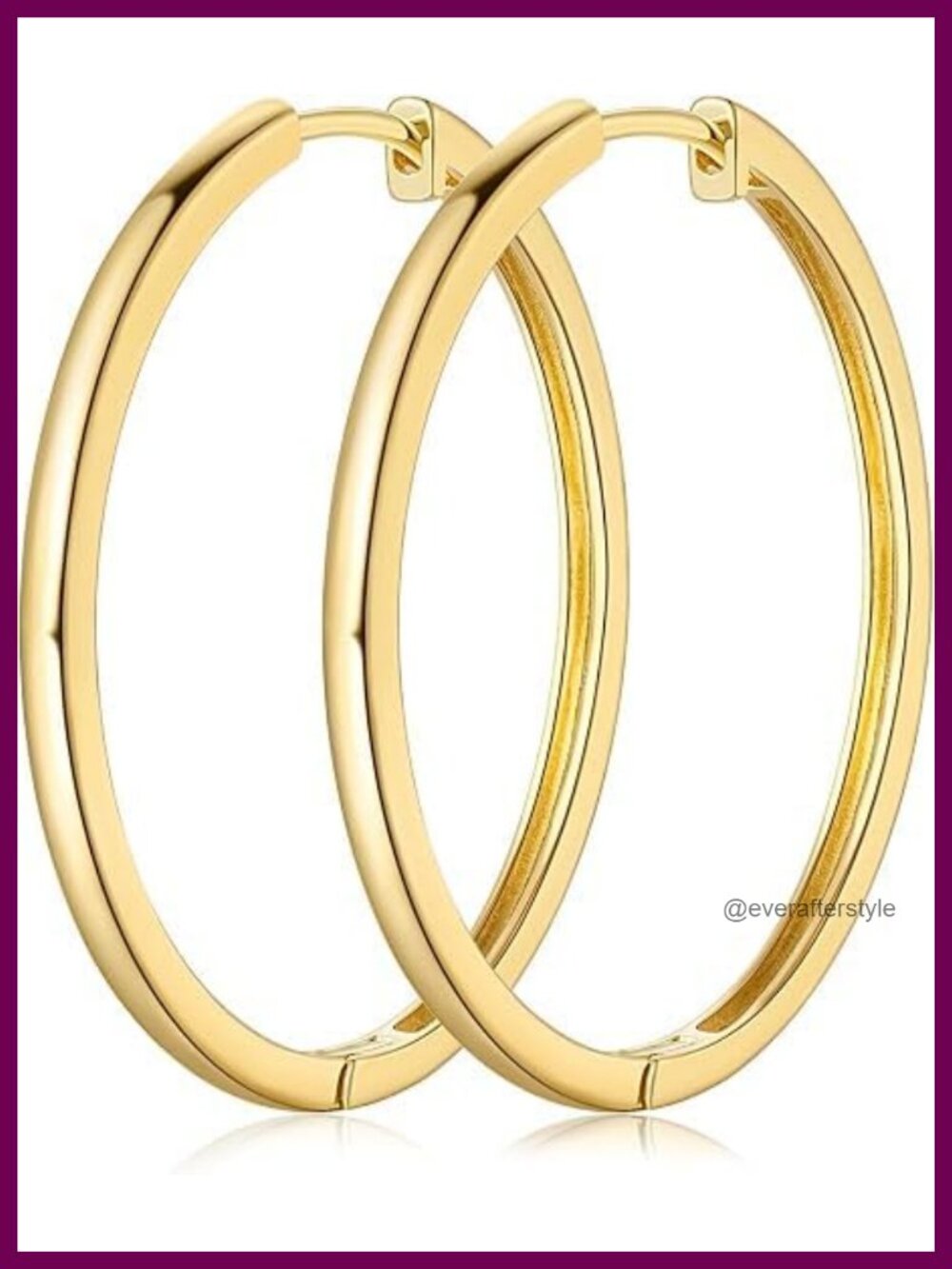 14K Gold Hoop Earrings for Women Minimalist Huggie Hoop Earrings Elegant Gift